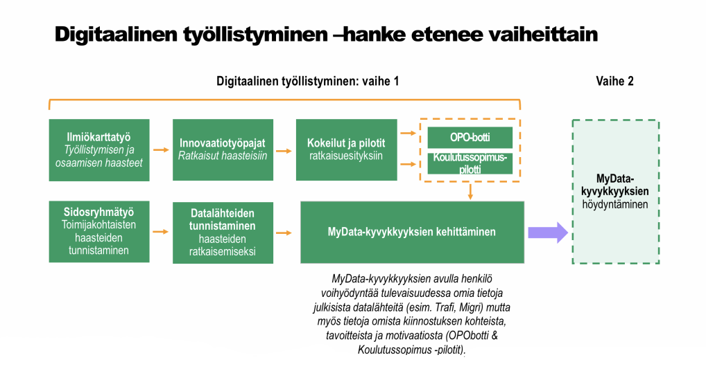 Digitaalinen Työllistyminen -hankkeen Vuosi Tiivistettynä